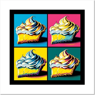 Pop Lemon Meringue pie Art - French Cuisine Culinary Posters and Art